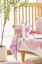 Barefoot Dreams Cozy Chic Butterfly Buddie Toy Petal Multi