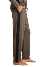 Barefoot Dreams Men's Malibu Collection Butterchic Track Pants Medium Olive Branch