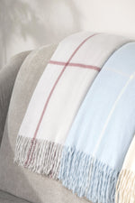 Bedford Cottage Glasgow Throw 50"x68" Dove Grey