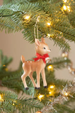 Bethany Lowe Retro Ruby Reindeer Ornament