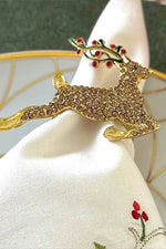 Bodrum Napkin Ring Reindeer