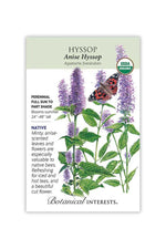 Botanical Interests Anise Hyssop Organic Seeds