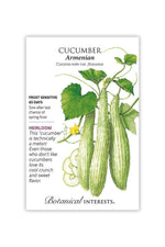 Botanical Interests Armenian Cucumber Seeds