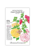 Botanical Interests Chater's Double Hollyhock Seeds