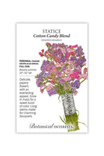 Botanical Interests Cotton Candy Blend Statice Seeds