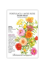 Botanical Interests Double Blend Portulaca (Moss Rose) Seeds