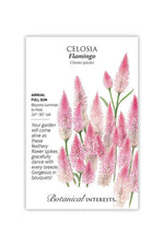 Botanical Interests Flamingo Celosia Seeds