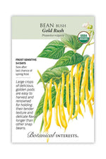 Botanical Interests Gold Rush Bean Seeds