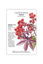 Botanical Interests Impala Castor Bean Seeds