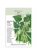 Botanical Interests Jade Bush Bean Organic Seeds