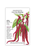 Botanical Interests Love-Lies-Bleeding Amaranth Seeds