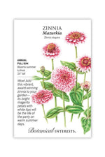 Botanical Interests Mazyrkia Zinnia Seeds