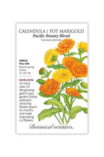 Botanical Interests Pacific Beauty Blend Calendula (Pot Marigold) Seeds