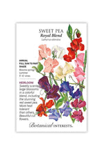 Botanical Interests Royal Blend Sweet Pea Seeds