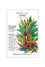Botanical Interests Santaka Chile Pepper Seeds