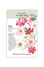 Botanical Interests Sea Shells Blend Cosmos Seeds