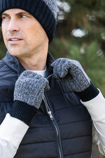 Britt's Knits Men's Birchwood Gloves Navy