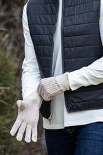 Britt's Knits Men's Birchwood Gloves Oat