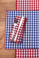 Americana Reversible Plaid Napkin