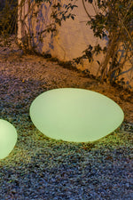 Alfresco Home Petra Pebble Egg Shape Landscape Light 24"
