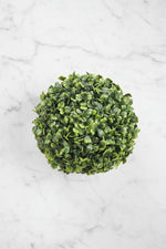 Faux Boxwood Orb 6.5" Green