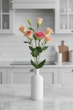 Faux Lisianthus Spray 30" Two Tone pink