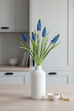 Faux Muscari Pick 12.5" Blue