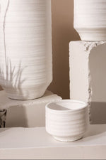 Andrade Pot 6.25"x4.75" White