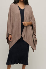Barefoot Dreams CozyChic Lite Weekend Wrap Sable
