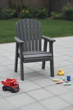 Berlin Gardens Kids Dining Chair Smoke Gray