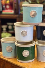Chelsea Kew Round Herb Planter 4" Tiffany Blue