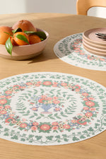 Chilewich Emeline Ludington Placemat Round 15.5"