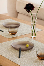 Chilewich Moire Placemat Rectangle 14"x19" Mica
