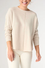 Lightweight Heavenly Luxe Long Sleeve Sweater L/XL Oatmeal