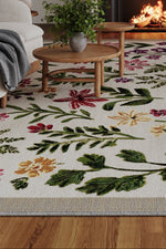 Dash & Albert Duskan Floral Indoor/Outdoor Rug 3'x5' Multicolor