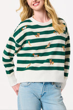 Shiraleah Doggies Relax Sweatshirt XS Green