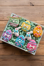 Easter Egg Gift Box Dog Cookies