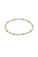 enewton Dignity Sincerity Gold 4mm Bracelet Pearl