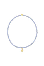 enewton Hope Classic Ocean Mist Bracelet Signature Cross Small Gold Charm