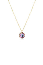 enewton Necklace 16" Gold with Reflection Small Charm 06