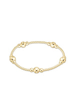 enewton Purpose Gold 6mm Bead Bracelet