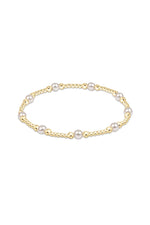 enewton Purpose Pearl 4mm Gold Bracelet