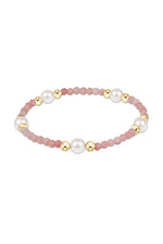 enewton Purpose Pearl 6mm Gem Bracelet Aquamarine