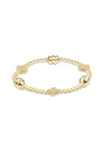 enewton Signature Cross Gold & Admire Gold 3mm Gold Bracelet