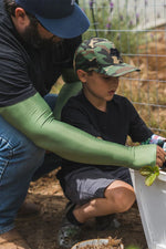 Farmers Defense Protection Sleeves L/XL Forest Green
