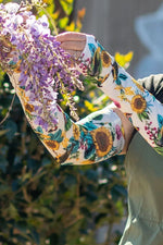 Farmers Defense Protection Sleeves L/XL Garden Flowers