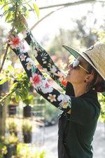 Farmers Defense Protection Sleeves L/XL Tropical Flower