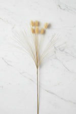 Faux Bunny Tail Grass Bundle 19" Mustard