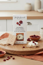 The Fine Cheese Co. Cranberry, Sour Cherry & Extra Virgin Olive Oil Crackers