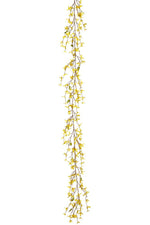 Faux Forsythia Garland 6' Yellow